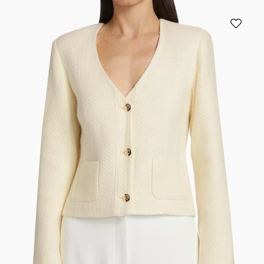 Elegant Cream Women's Jacket
